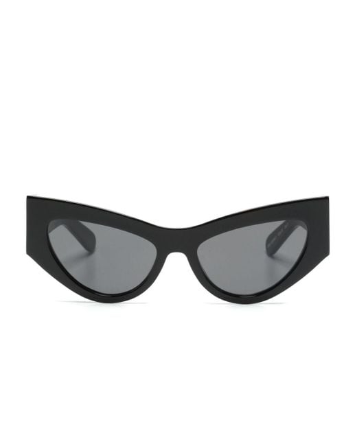 Fiorucci Gray Wing Sonnenbrille mit Cat-Eye-Gestell