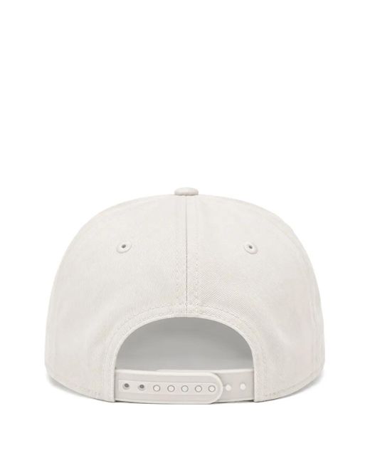 Melt White Graphic-Print Baseball Cap for men