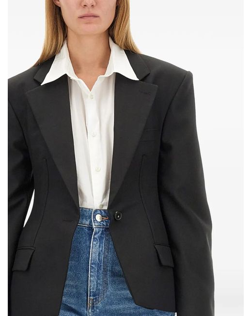 Stella McCartney Getailleerde Blazer in het Black