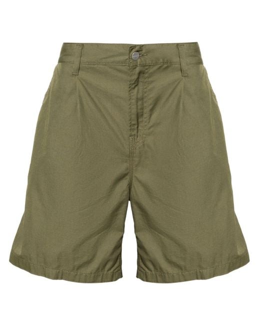Carhartt Green Albert Straight-leg Shorts for men