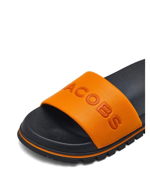 Sandali slides The Leather di Marc Jacobs in Black