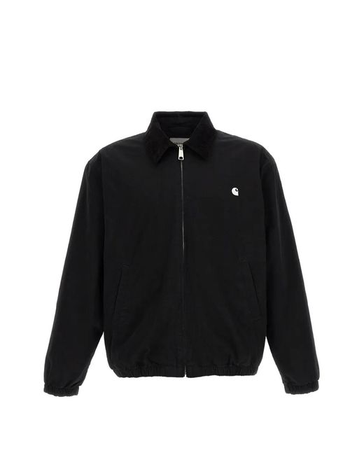 Carhartt Black Madison Ripstop Cotton Jacket for men