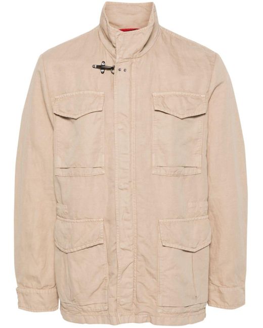 Fay Natural Multi-pocket Field Jacket for men