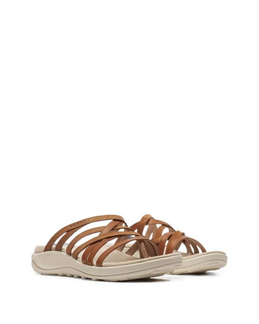 Merrell Brown Harbor Post Sandals