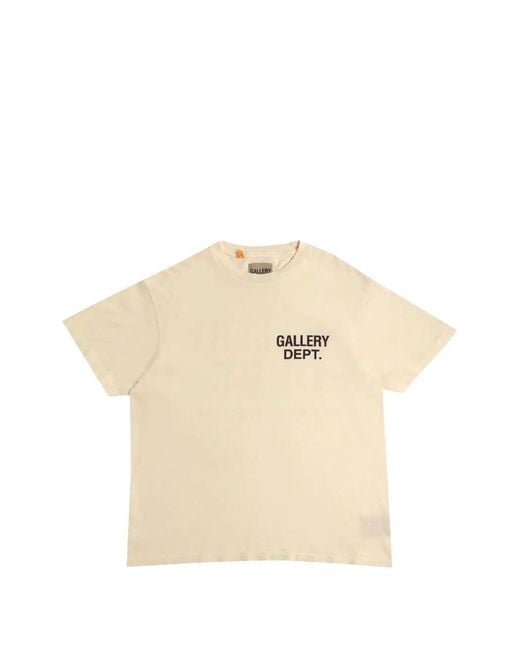 GALLERY DEPT. Natural Souvenir Crew-Neck T-Shirt