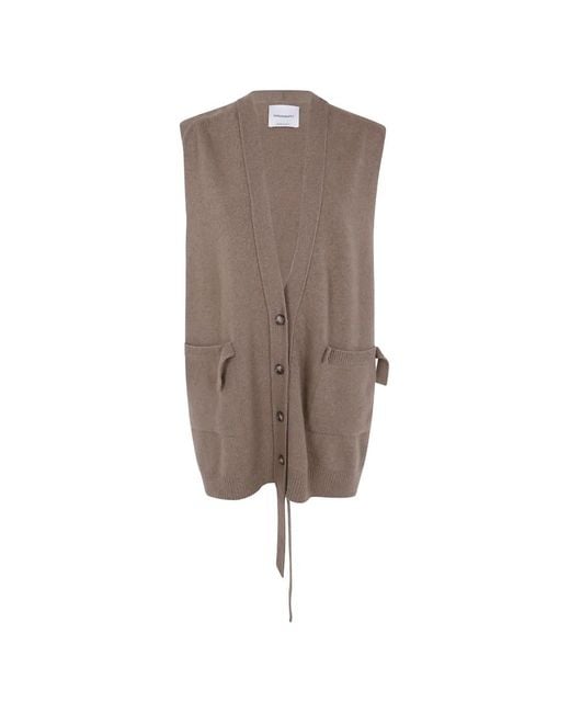 Laboratorio Capri Natural Button-Fastening Gilet