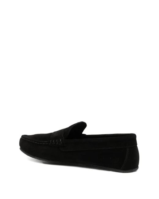 James Perse Black Montecito Moccasins