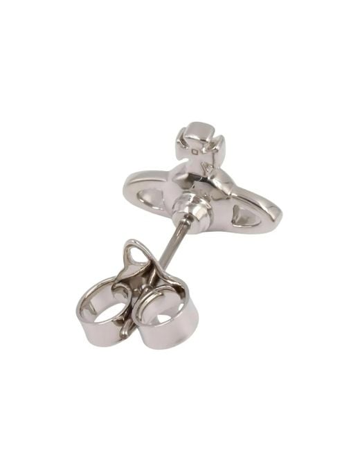 Vivienne Westwood Orb Stud Oorbellen in het White