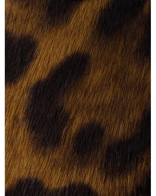 Prada Ballerina's Met Luipaardprint in het Brown