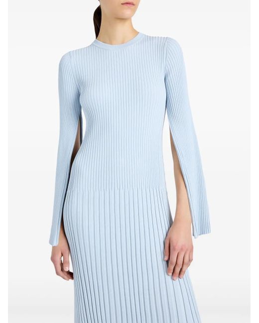 Proenza Schouler Blue Kenna Midi Dress