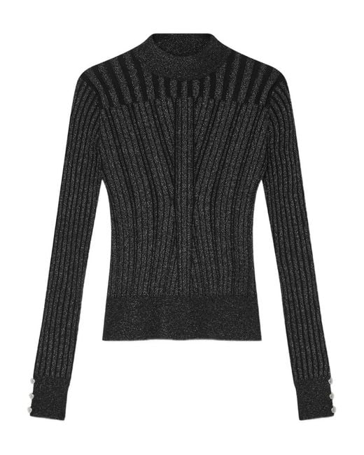 Pull À Boutons Décoratifs Versace en coloris Black