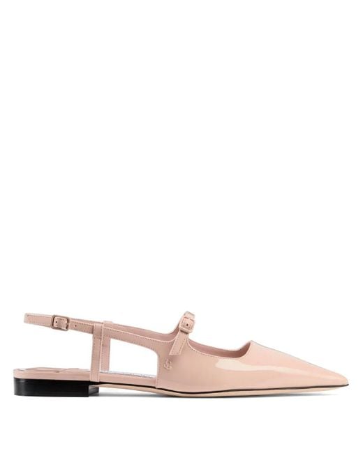 Jimmy Choo Pink Flat Shoes