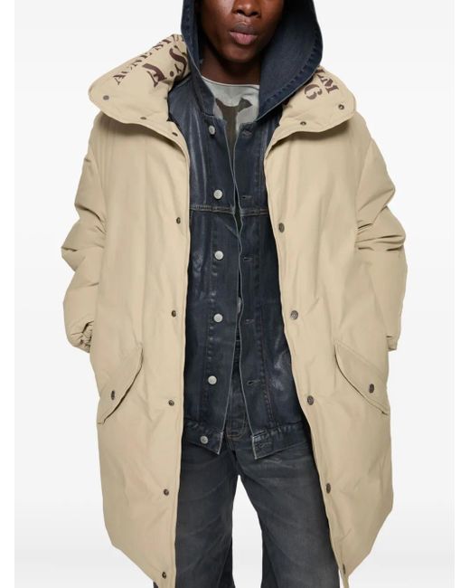 Acne Natural Button Padded Parka for men