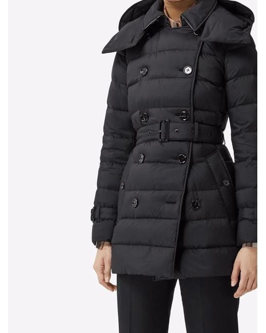 Burberry Black Down Coat