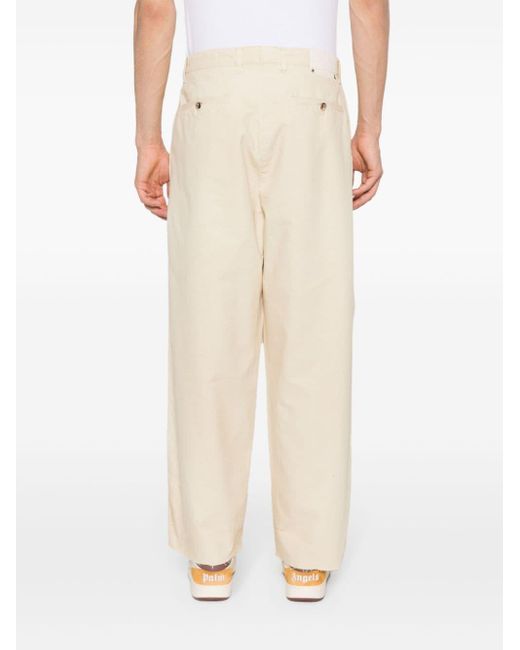 Pantalones ajustados con botones Golden Goose Deluxe Brand de hombre de color Natural