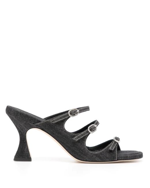CAREL PARIS Black Kitty Mules