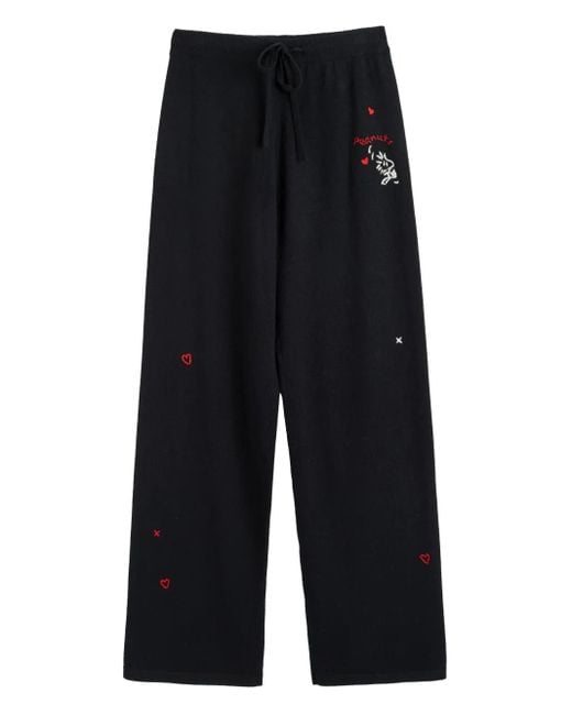 Chinti & Parker X Peanuts Broek Met Trekkoord in het Blue