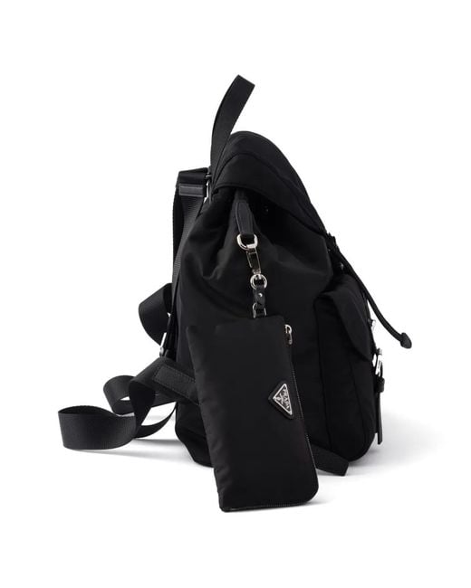 Prada Black Medium Re-Nylon Backpack