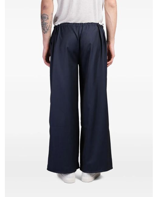 メンズ Paura ウールパンツ Blue