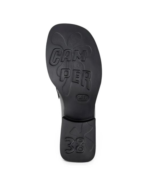 Camper Black Twins Fringed-Tassel Loafers