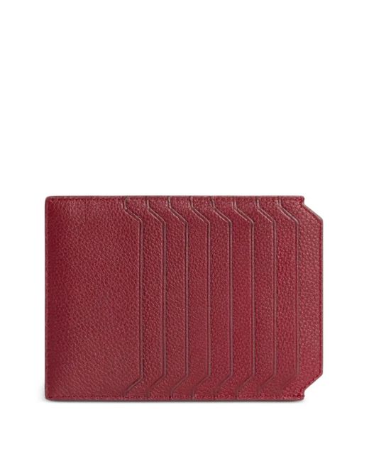 Santoni Red Cardholder Wallet