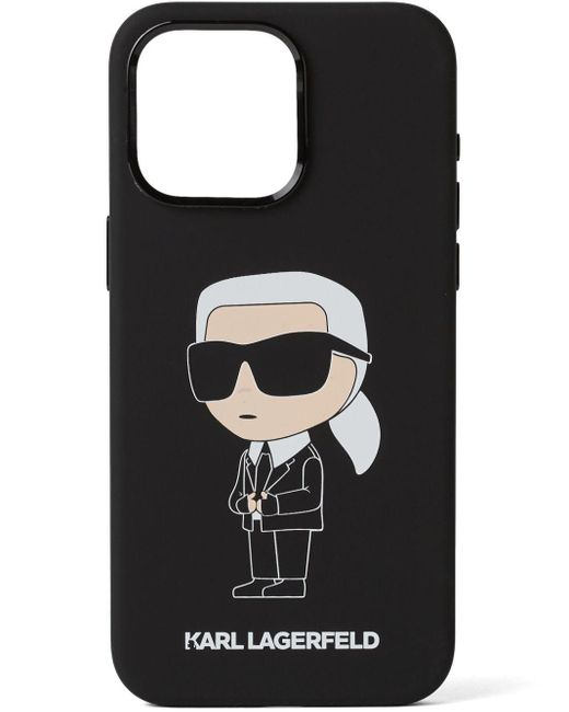 Karl Lagerfeld Black Ikonik Karl Nft Iphone 15 Pro Max Case