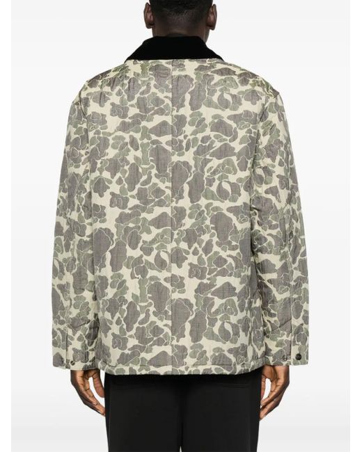 Carhartt Gray Tapestry Chore Jacket for men