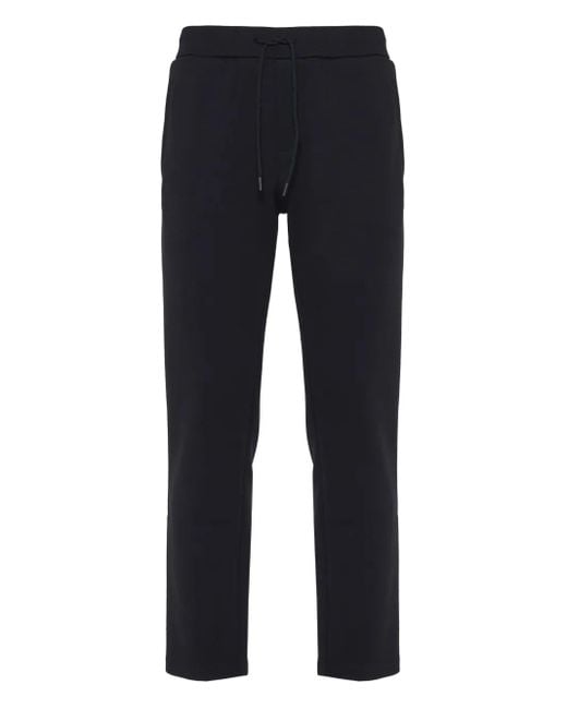 Paul & Shark Blue Drawstring-Waist Trousers for men