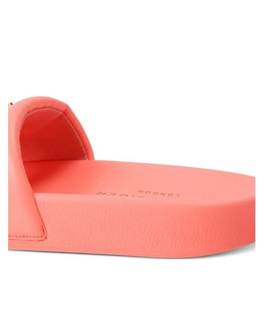 Kurt Geiger Pink Meena Kurt Slides