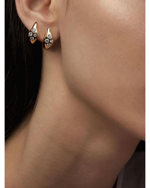 LOEV Metallic Puces D'Oreilles Curve En Recyclé 14Ct