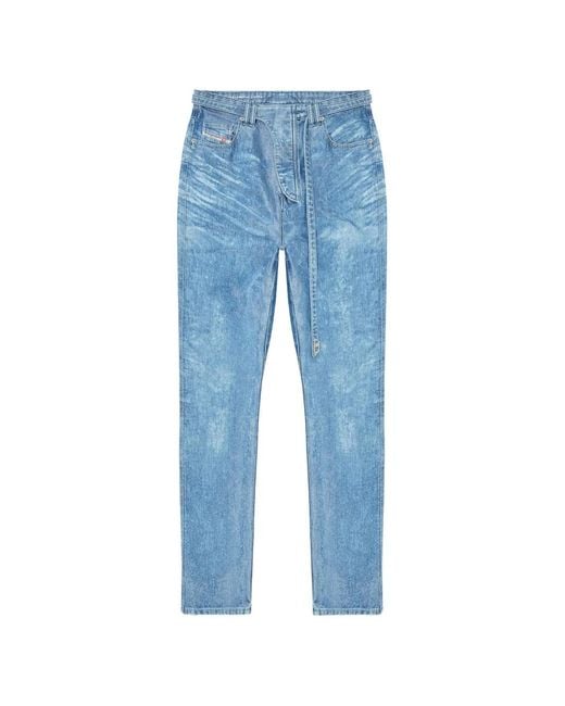 DIESEL Blue D-Juren Jeans for men