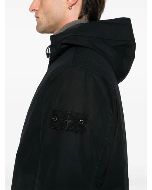 Stone Island Blue Ghost Coat for men