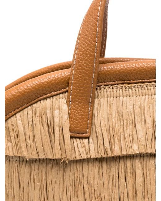 Bolso shopper Fringe Mercado mini Simon Miller de color Natural