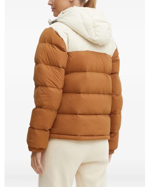 Columbia Brown Two-Toned Puffer Jacket