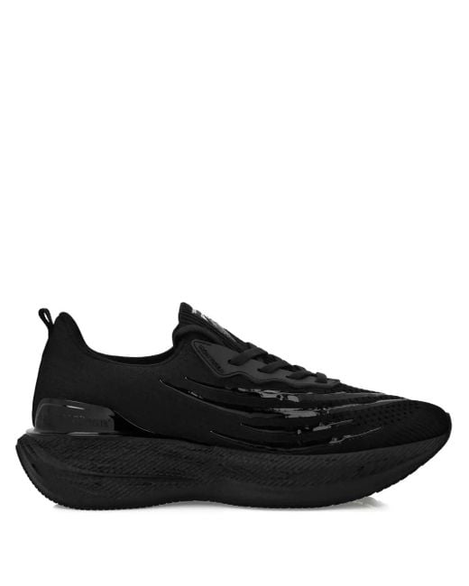Philipp Plein Black Iron Tiger Sneakers