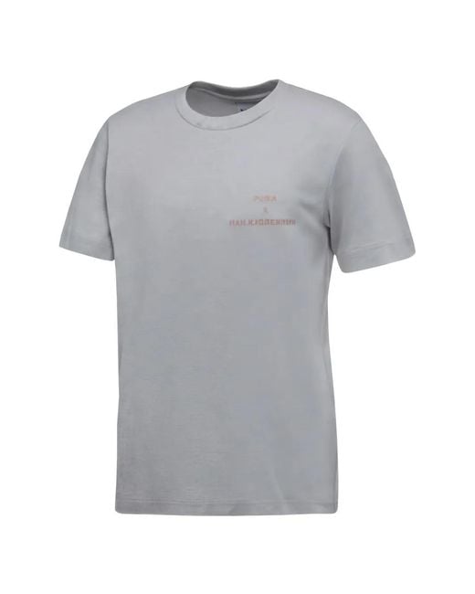 PUMA Gray X Han Kjøbenhavn Short-Sleeve T-Shirt for men