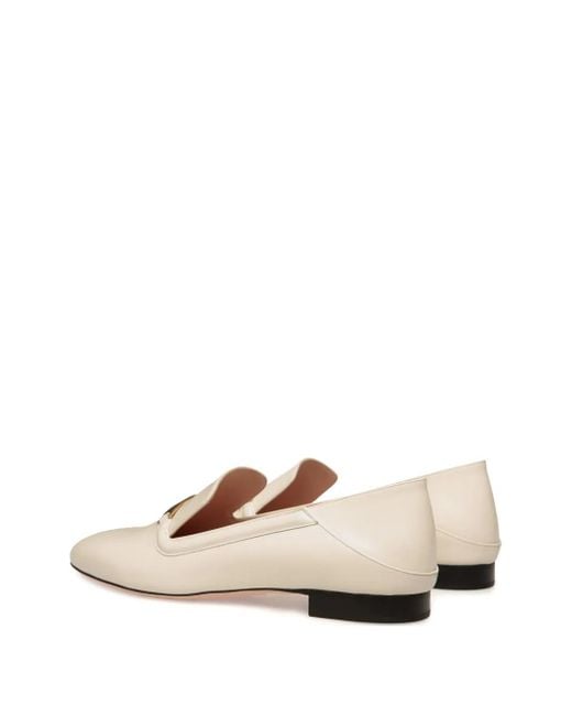 Bally Natural Deco Ballet Flats