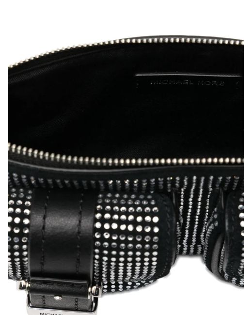 Bolso de hombro Zoe pequeño Michael Kors de color Black