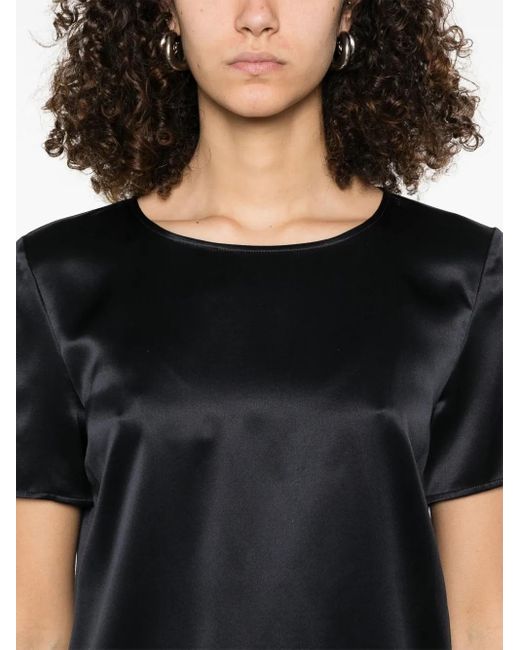 Max Mara Black Dida Blouse