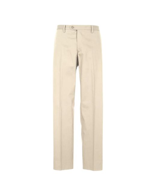 Briglia 1949 Natural Pantalon De Costume À Plis Marqués for men
