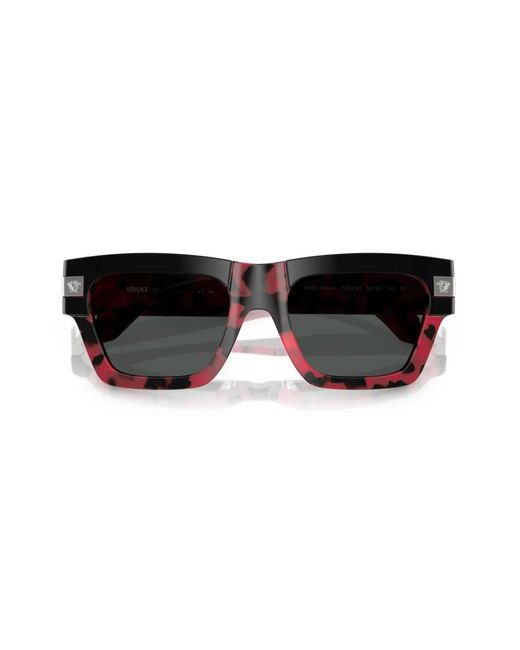 Versace Black Square-Frame Sunglasses for men