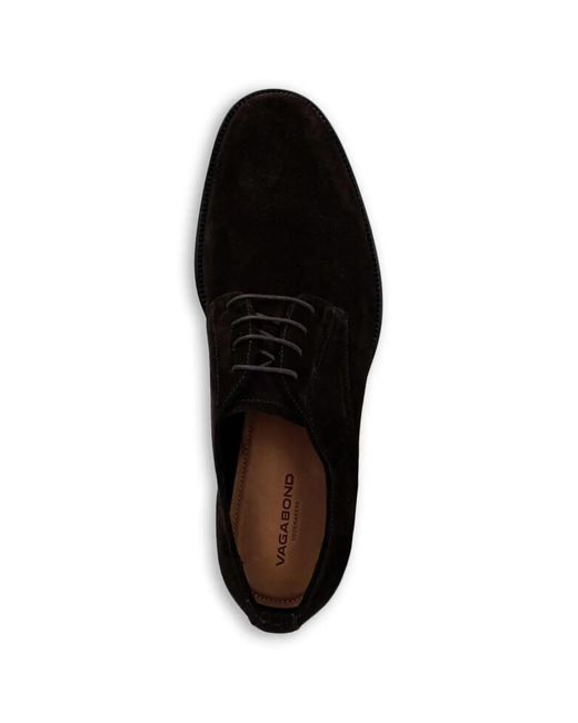 Vagabond Black Mario Derby Shoes for men