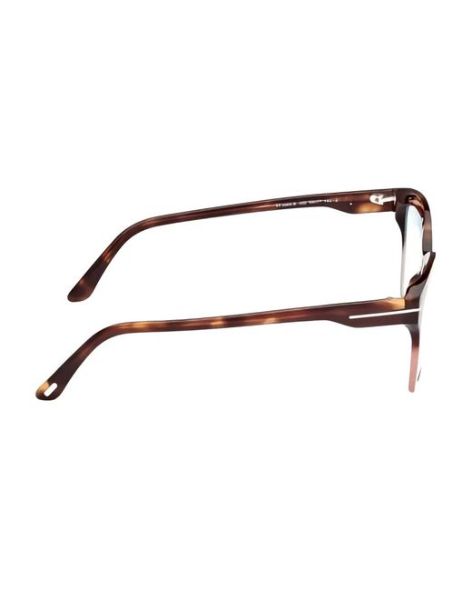 Tom Ford Brown Cat-Eye Glasses