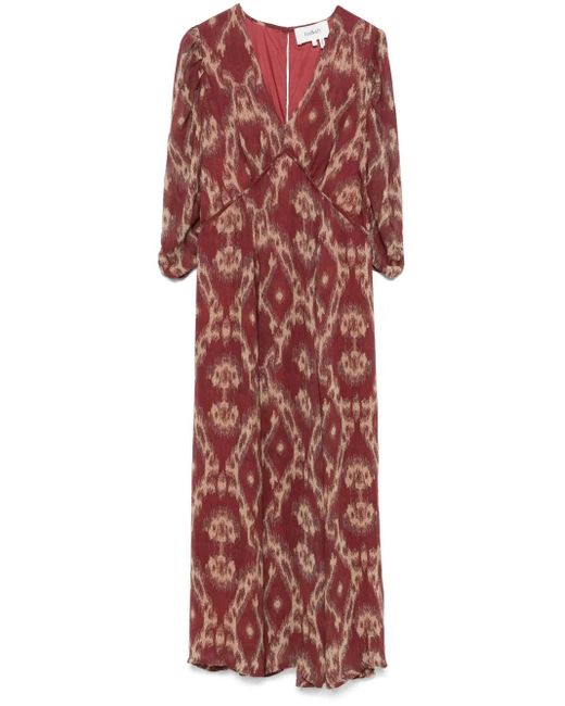 Ba&sh Red Matsa Dress