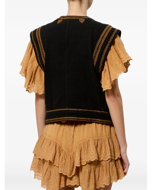 Isabel Marant Edmee Jack in het Black