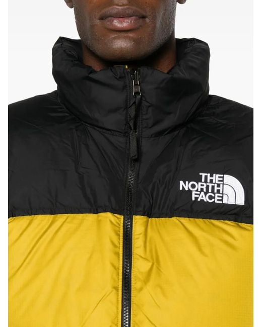 The North Face Jassen ,Geel ,Leer 1996 Retro Nuptse Jacket in het Yellow voor heren