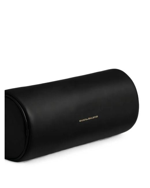COACH Black Cylindrical Leather Shoulder Bag