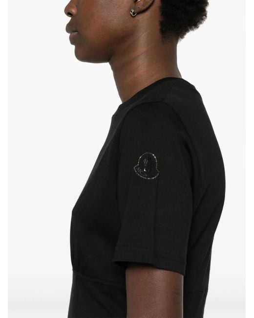 T-Shirt Con Logo di Moncler in Black