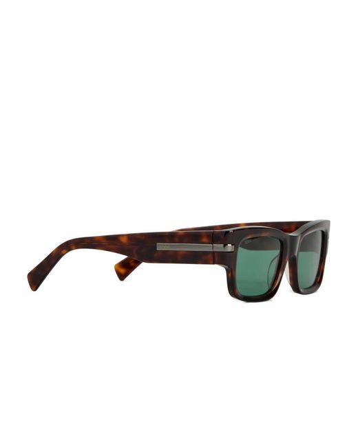 Tod's Green Square-Frame Sunglasses for men