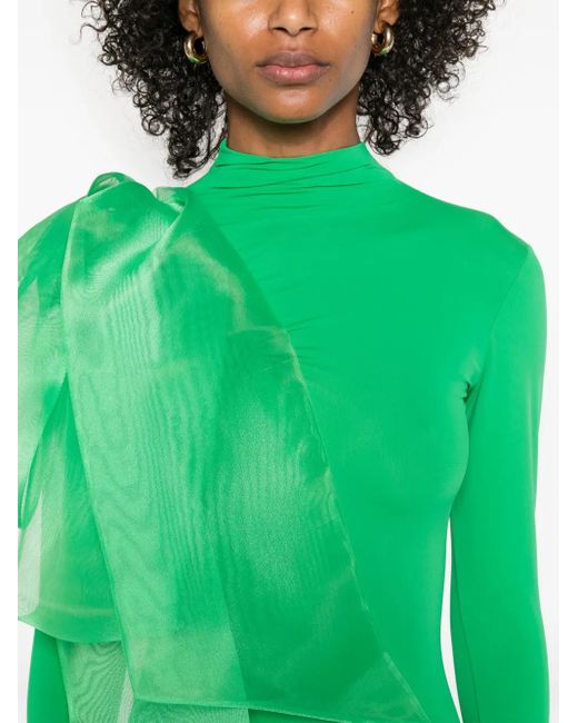Atu Body Couture リボン ジャンプスーツ Green